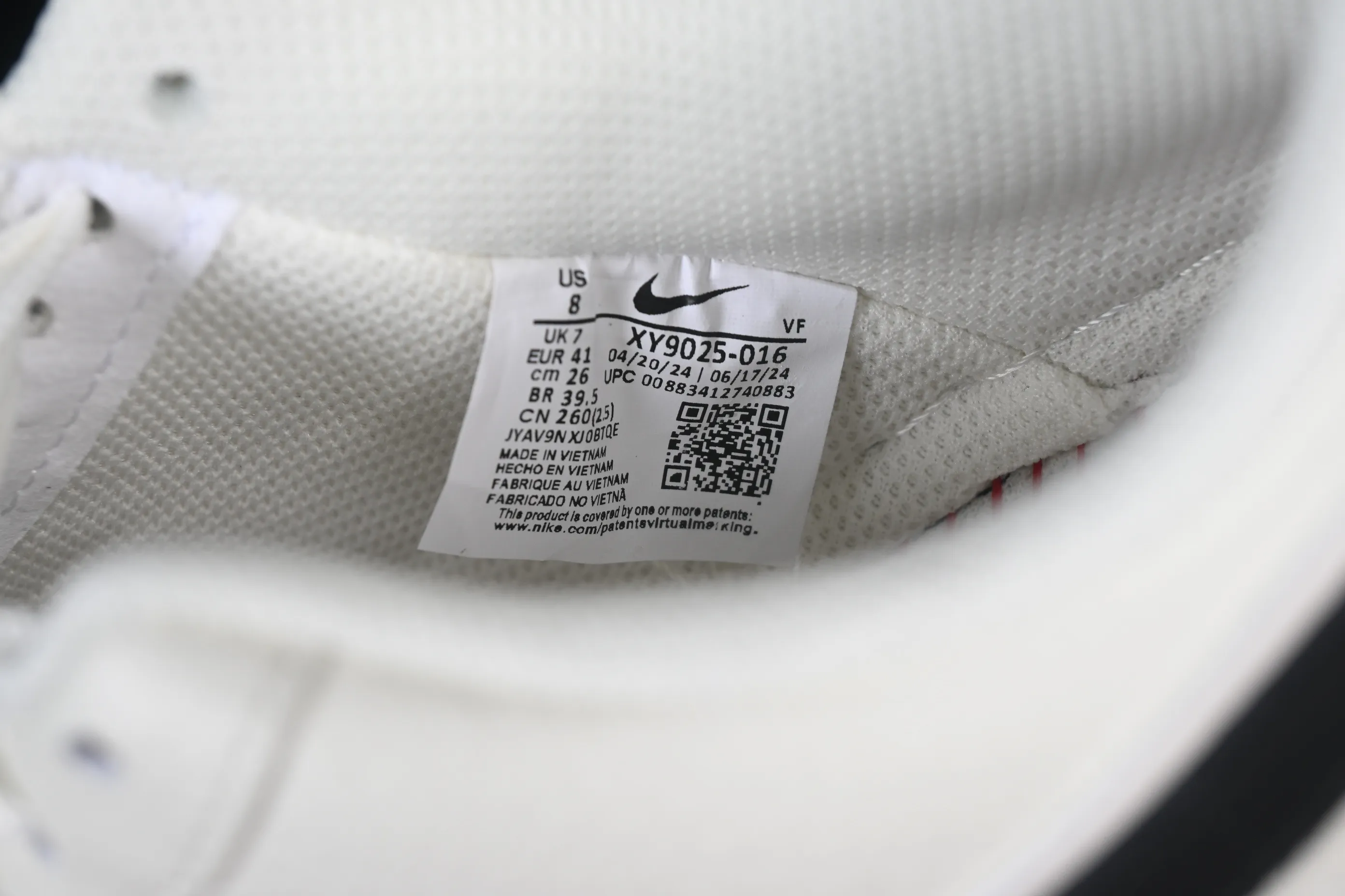 All Categories Nk Air Force 1 Air Force Series Nk Air Force 1 Low Air Force Low Nike Air Force 1'07 Low Joint Beige and Black Intertwined Air Force One Low Casual Sneakers XY9025-016